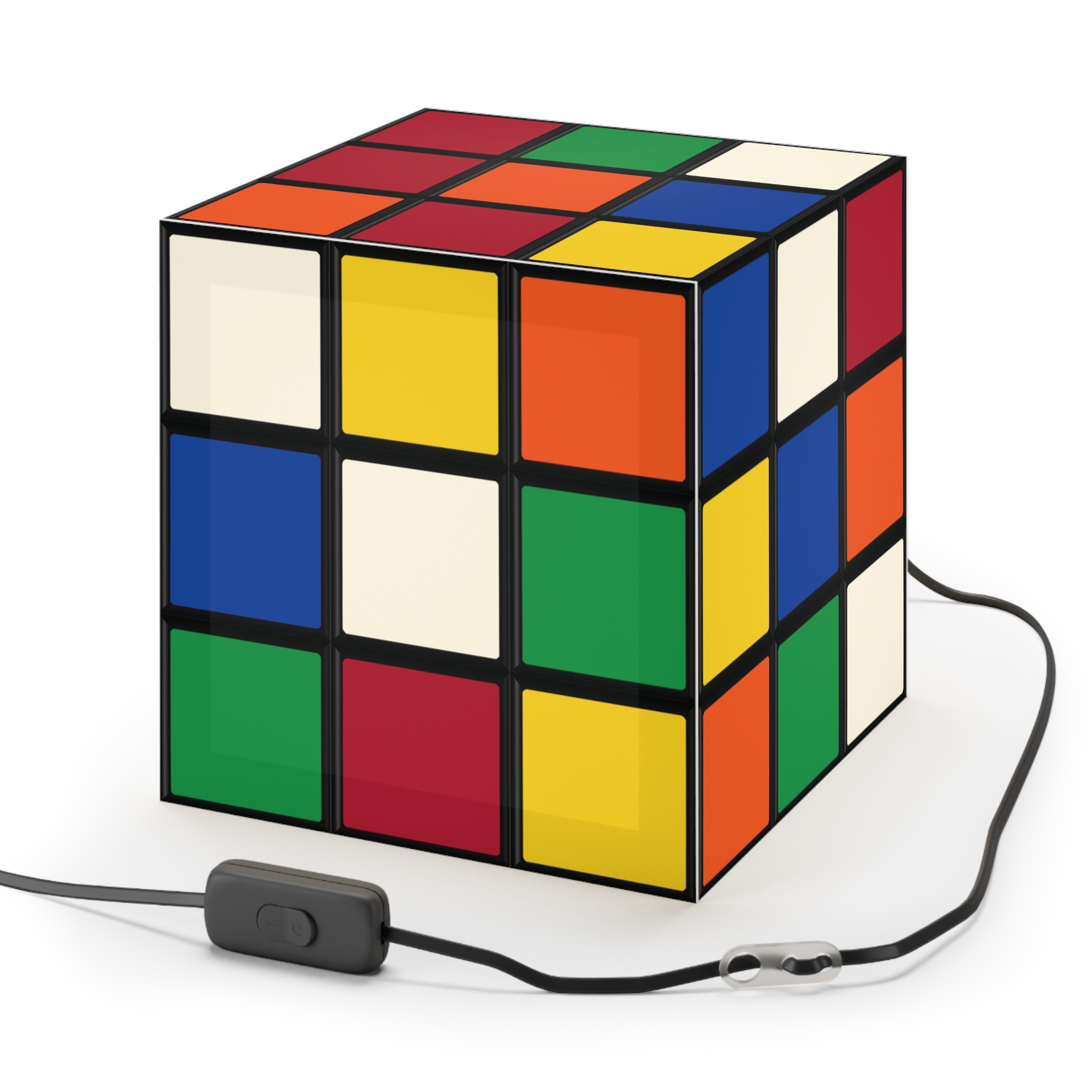 Scrambled Rubik's Cube Lamp - Image 4
