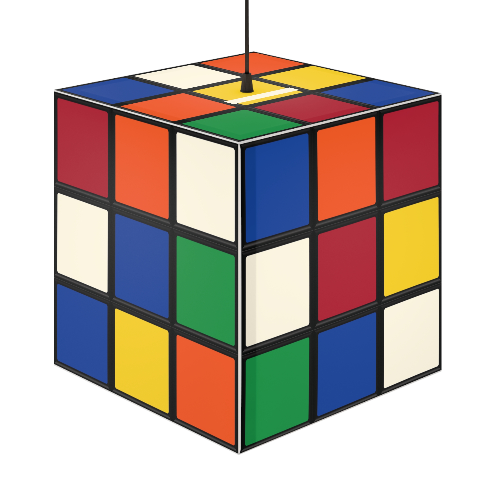 Scrambled Rubik's Cube Lamp - Image 5