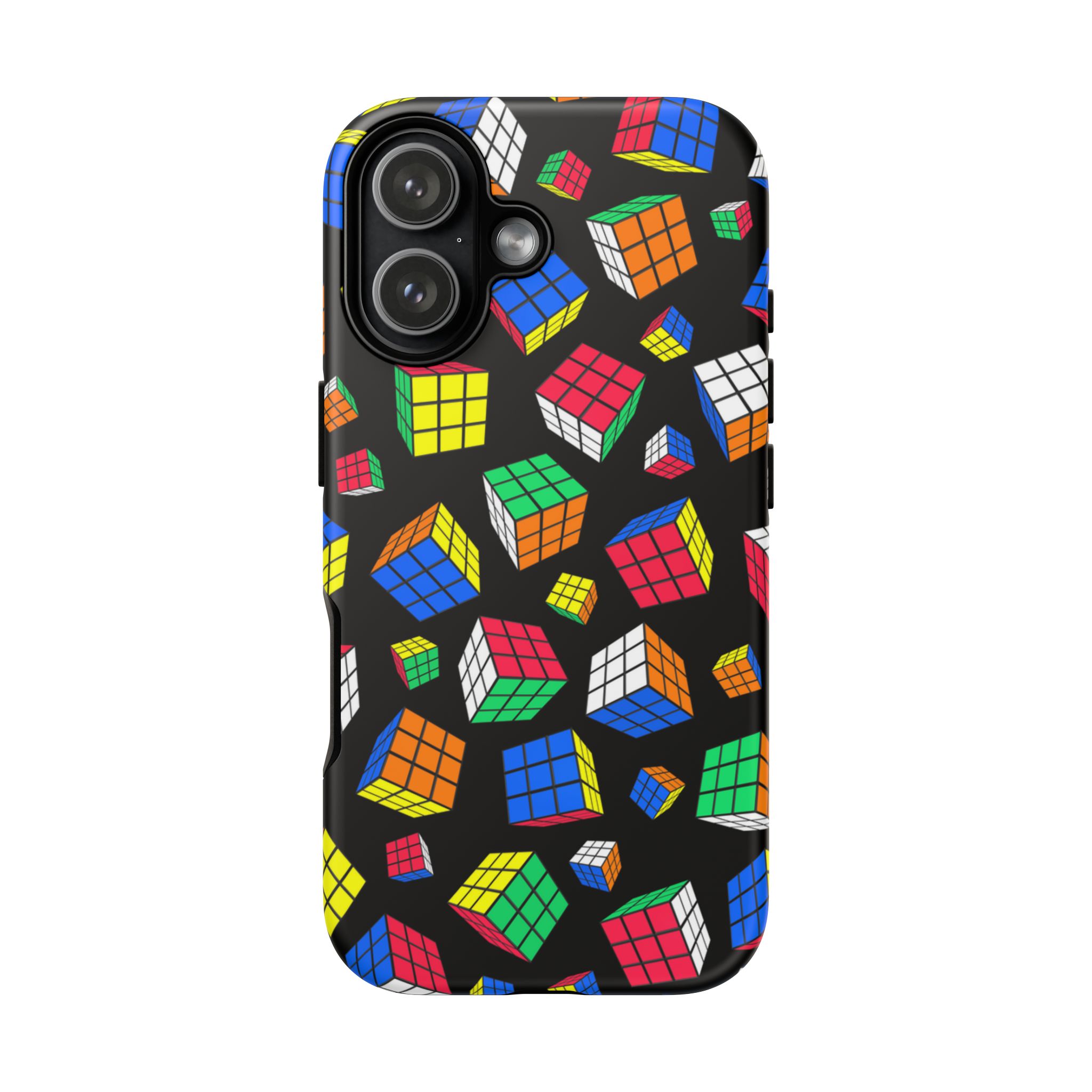 Cubes All Over - Rubik's Cube Phone Cases - Tough Case - Image 5