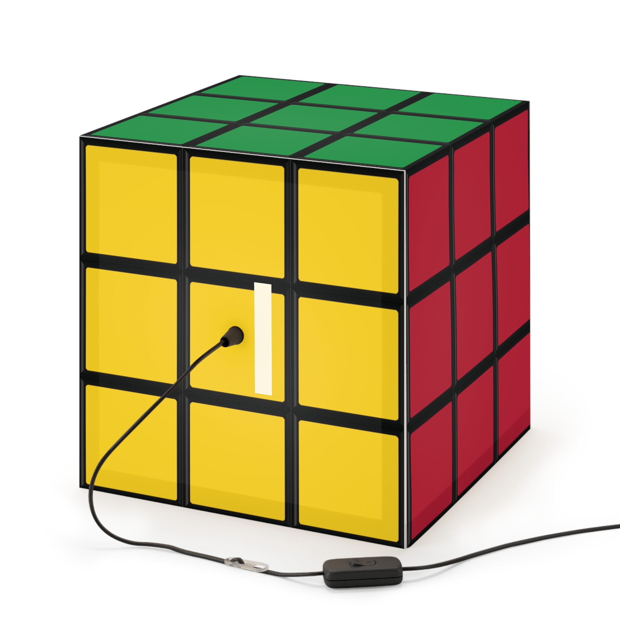 Solved Rubik's Cube Lamp - Image 8