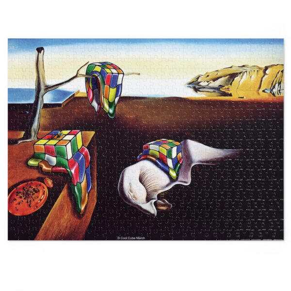 Dali Rubik's Cube Jigsaw Puzzle - 252-500-1000 Piece - Image 7