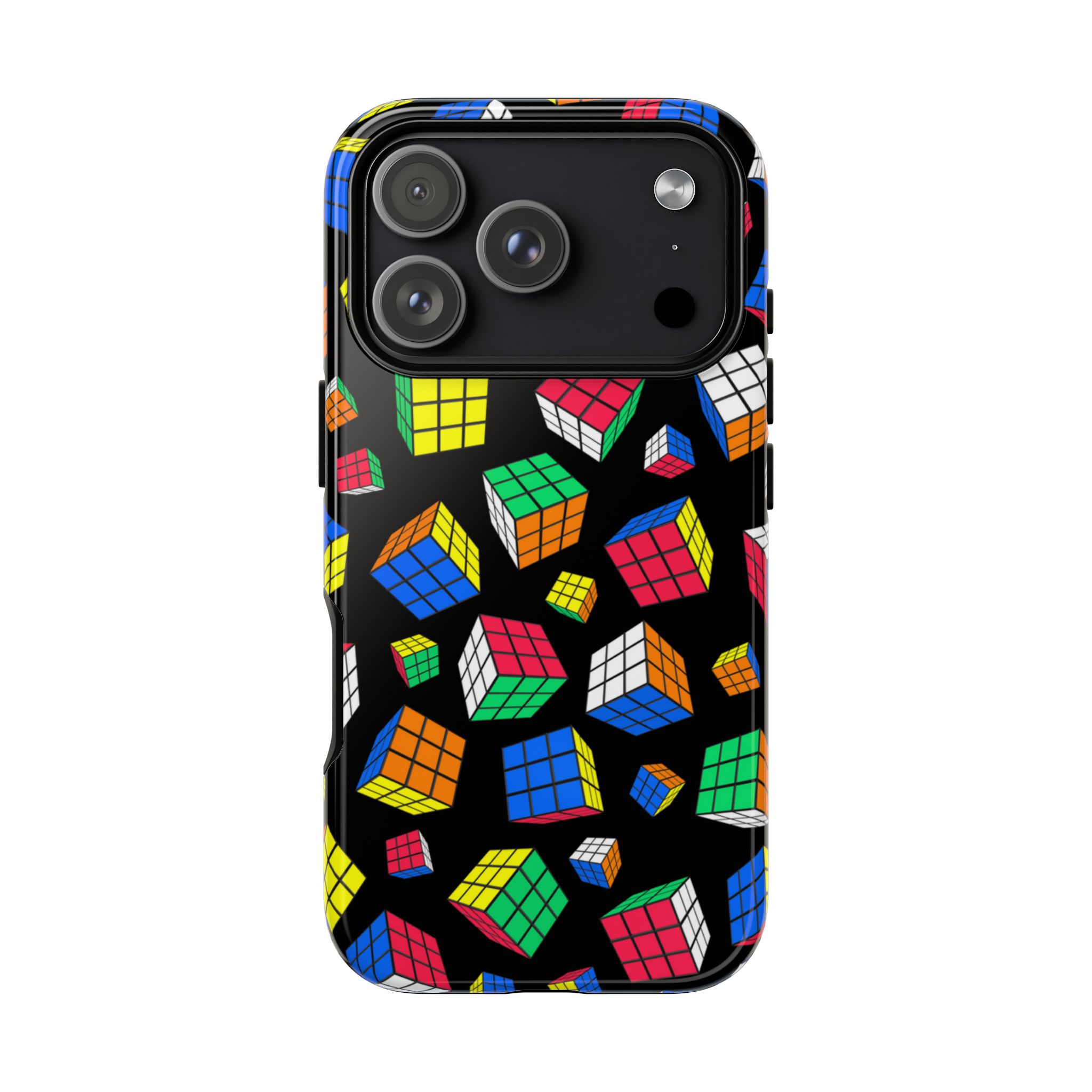 Cubes All Over - Rubik's Cube Phone Cases - Tough Case - Image 8