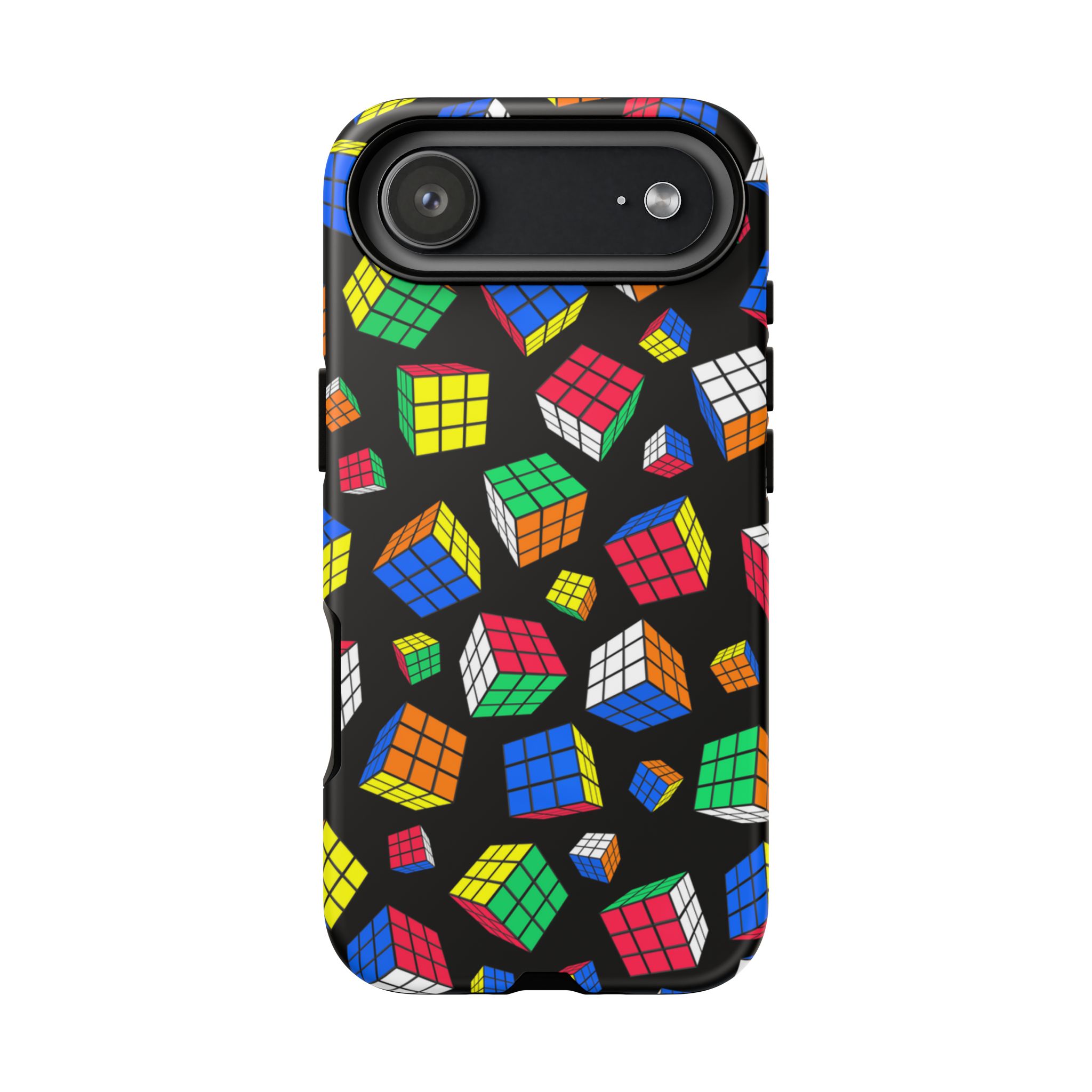 Cubes All Over - Rubik's Cube Phone Cases - Tough Case - Image 7