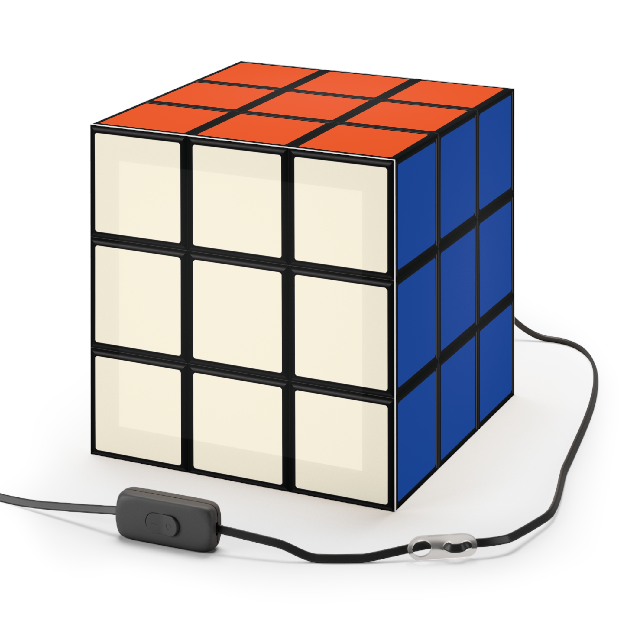 Solved Rubik's Cube Lamp - Image 4