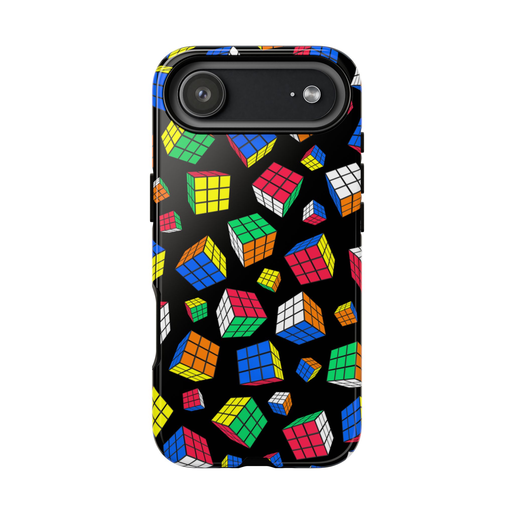 Cubes All Over - Rubik's Cube Phone Cases - Tough Case - Image 6
