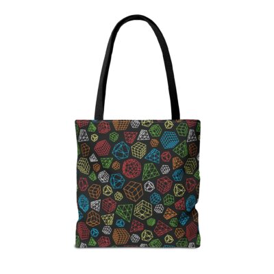 Rubik's Cube Line Art Cubes Tote Bag