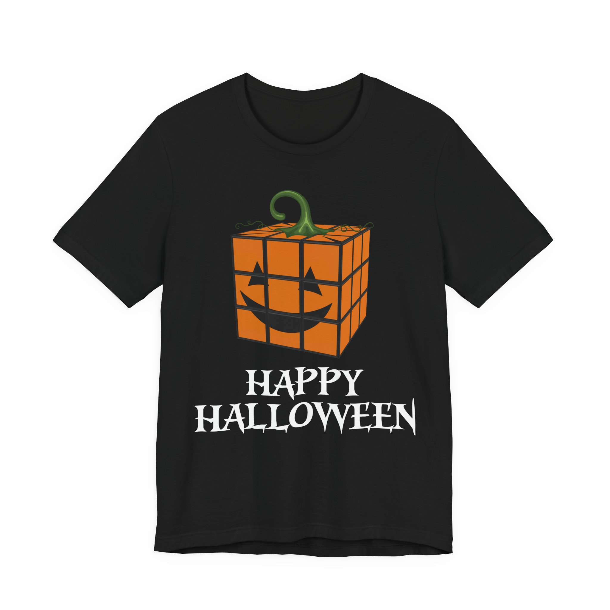 Halloween Rubik's Cube T-Shirt (Adult Sizes)