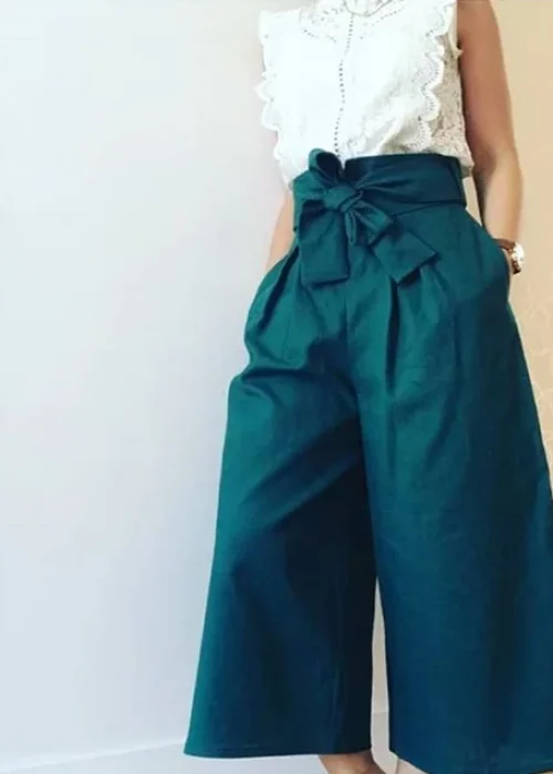 pantalon-taille-elastique-desinvolte-1