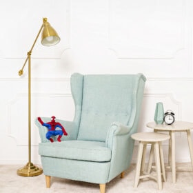 Spider-Man sitting
