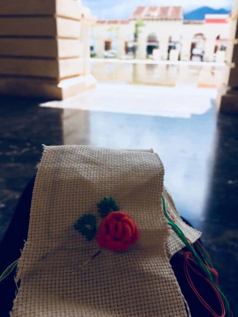 Cours de couture à San Cristobal