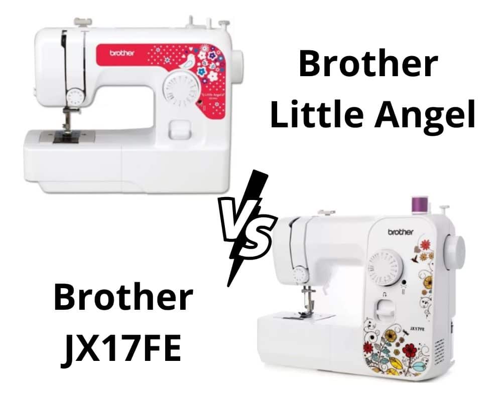 Brother JX17FE VS Brother KD144S LITTLE ANGEL