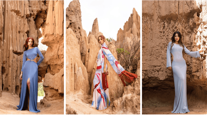 Carmen Belissa presentó “Alas del Mar”: un homenaje al Caribe, la libertad y la elegancia femenina