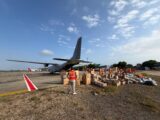 SATENA y la Fuerza Aeroespacial Colombianas se unieron para transportar 5 toneladas de ayudas a Córdoba