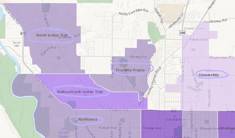 northside spokane north spokane neighborhoods