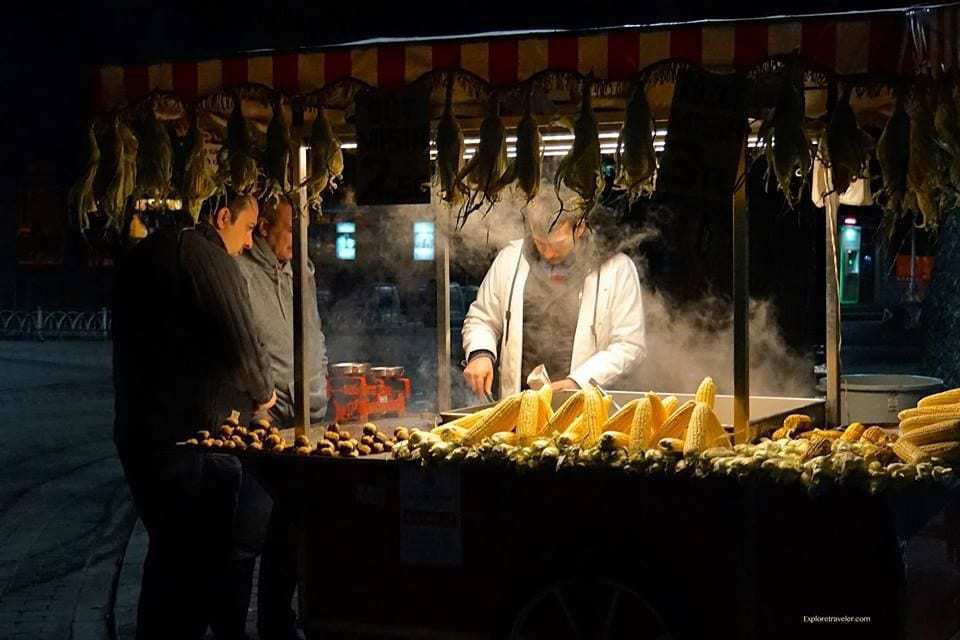 10 erstaunliche Orte - Istanbul Türkei bei Nacht 14 Essen von Istanbul Türkei