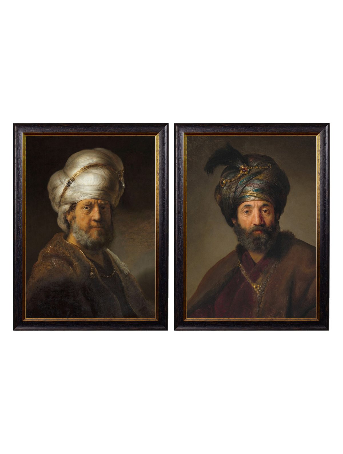 Century Rembrandt's Oriental Gentlemen