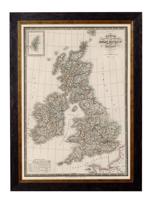 Map of The British Isles