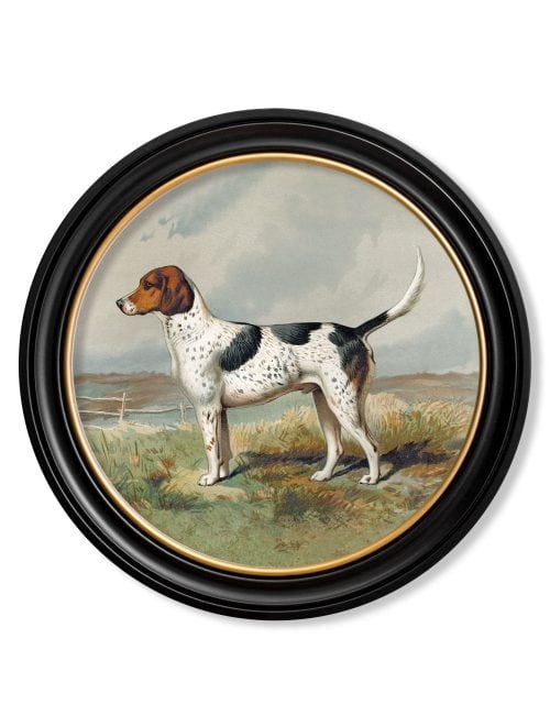 Gun Dogs - Round Frame