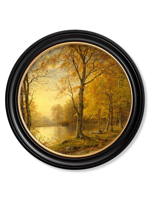 Indian Summer - Round Frame