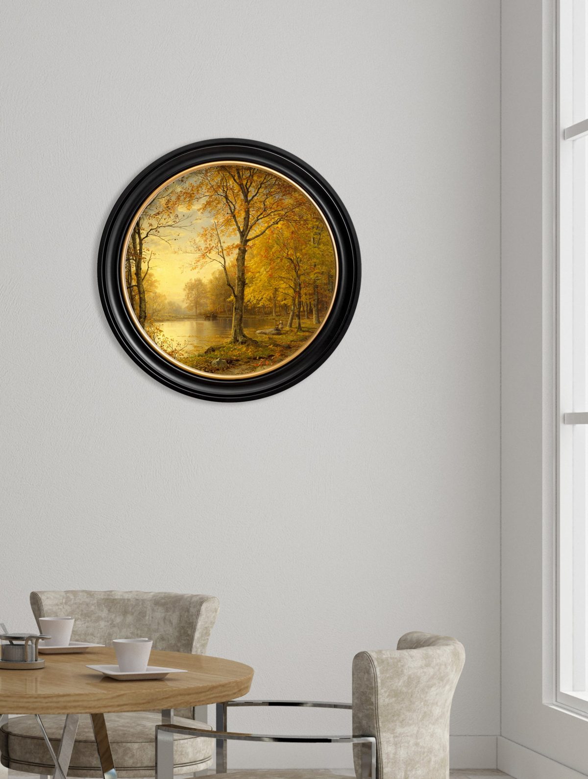 Indian Summer - Round Frame