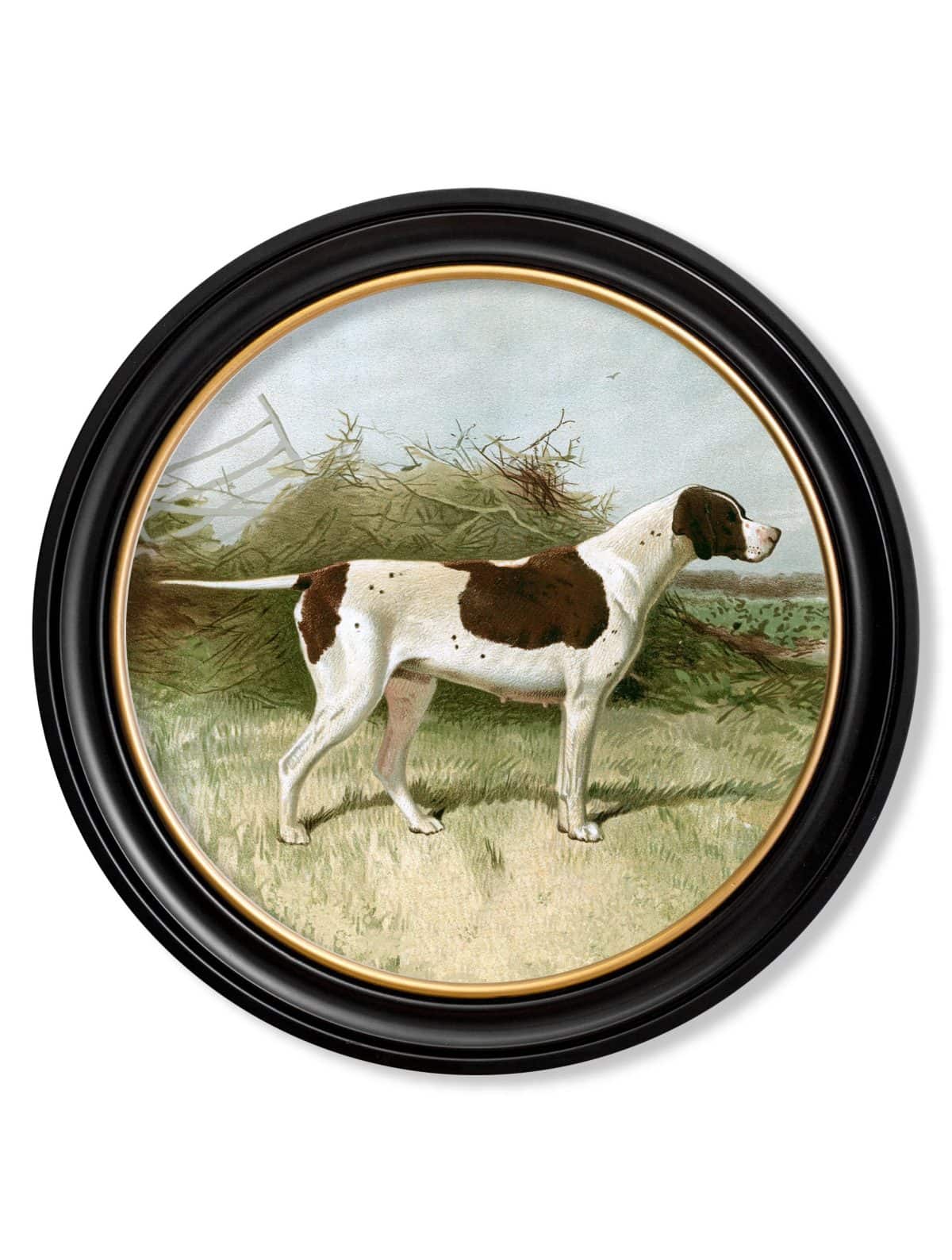 Gun Dogs - Round Frame