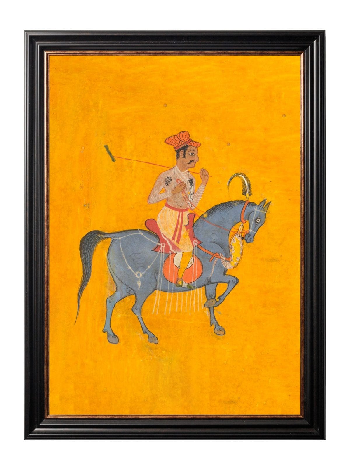 Century Indian Polo Players Triptych
