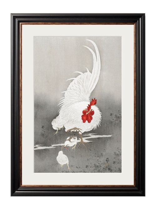Roosters - Ohara Koson