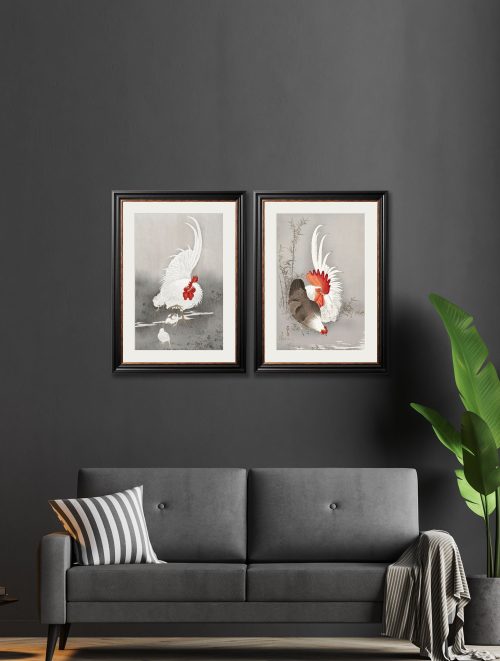 Roosters - Ohara Koson