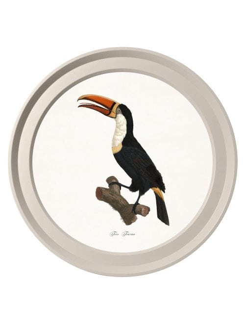 Toucans - Light Round Frame