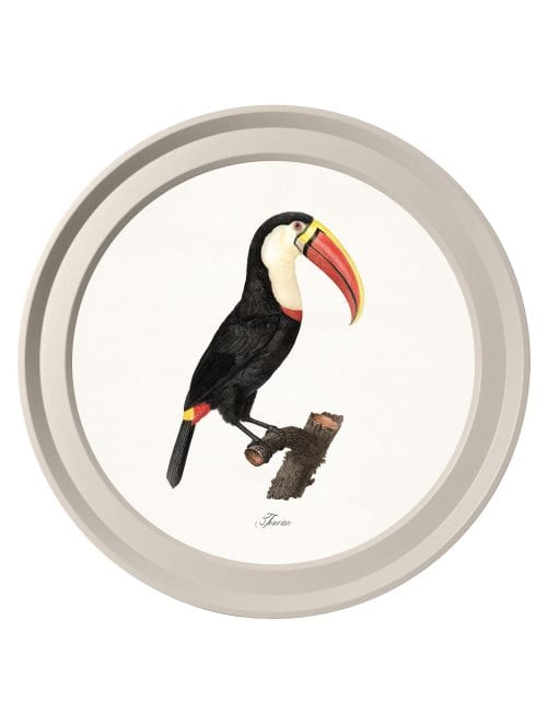 Toucans - Light Round Frame
