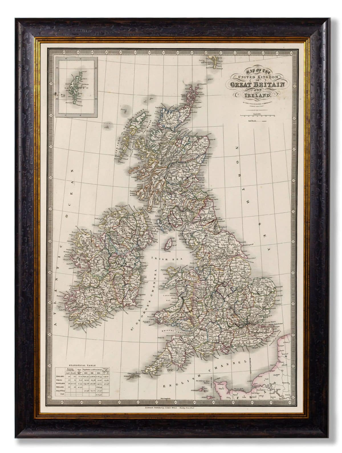 Map of The British Isles