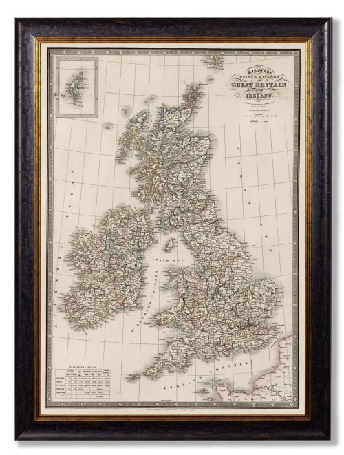 Map of The British Isles