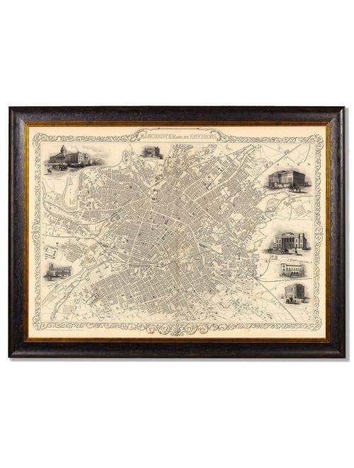 Map of Manchester