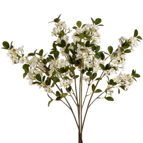 Artificial Spring Mock Orange Flower, White - 92cm x 13cm