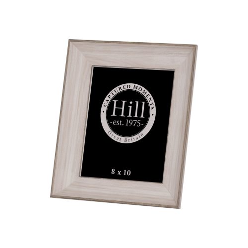 Taza White Washed Wood 8 x 10 Photo Frame (34cm x 29cm)