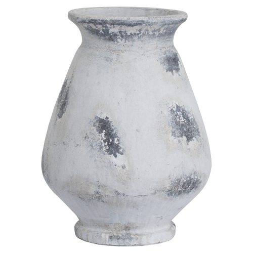 Naxos Large Antique White Vase - 43cm x 32cm