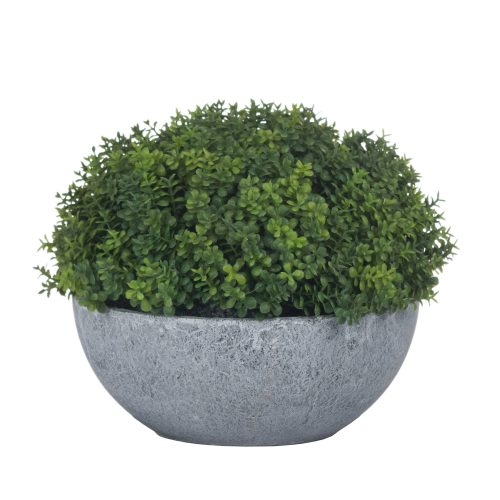 Artificial Small Hebe Globe Pot - 15cm x 15cm
