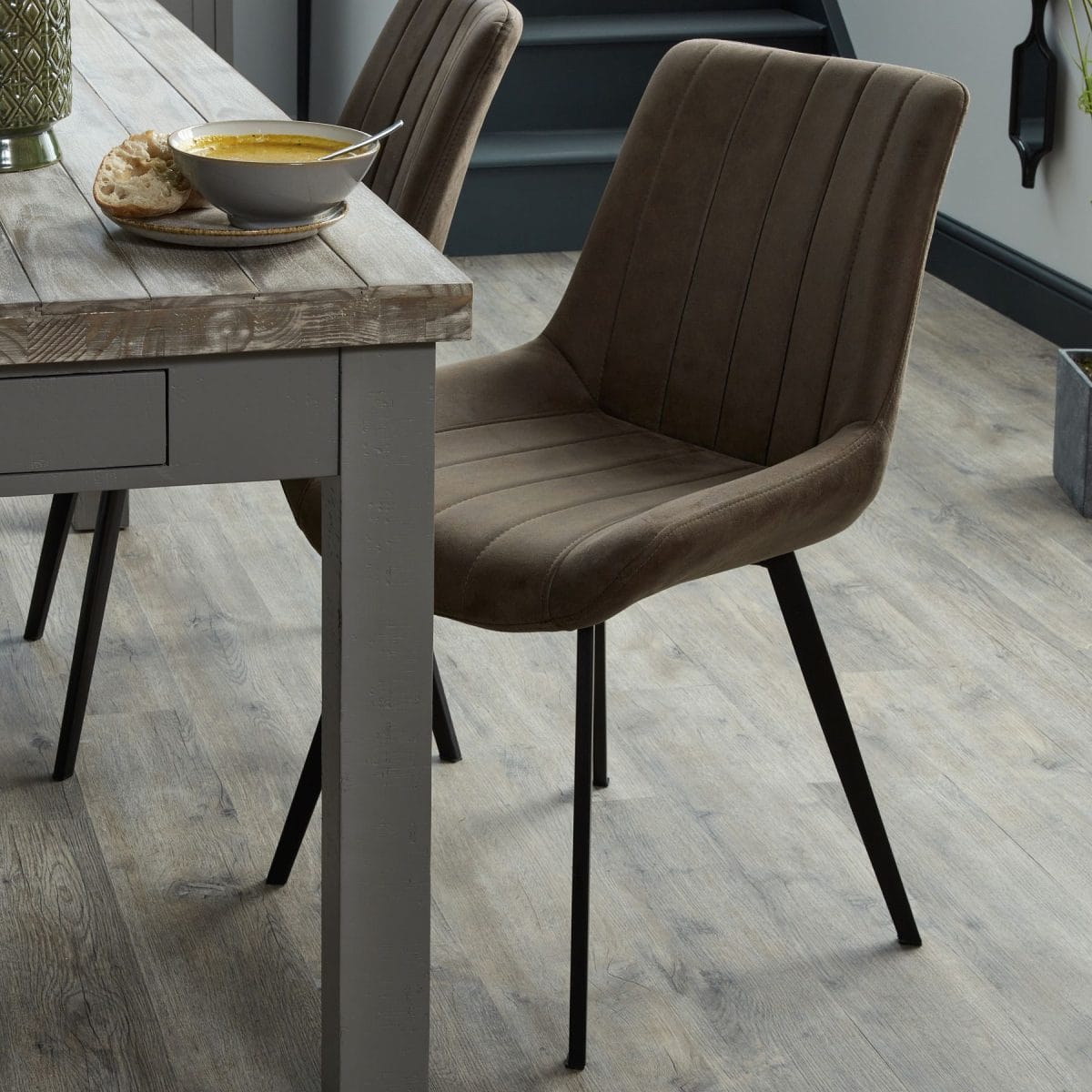 Leeswood Dining Chair, Brown
