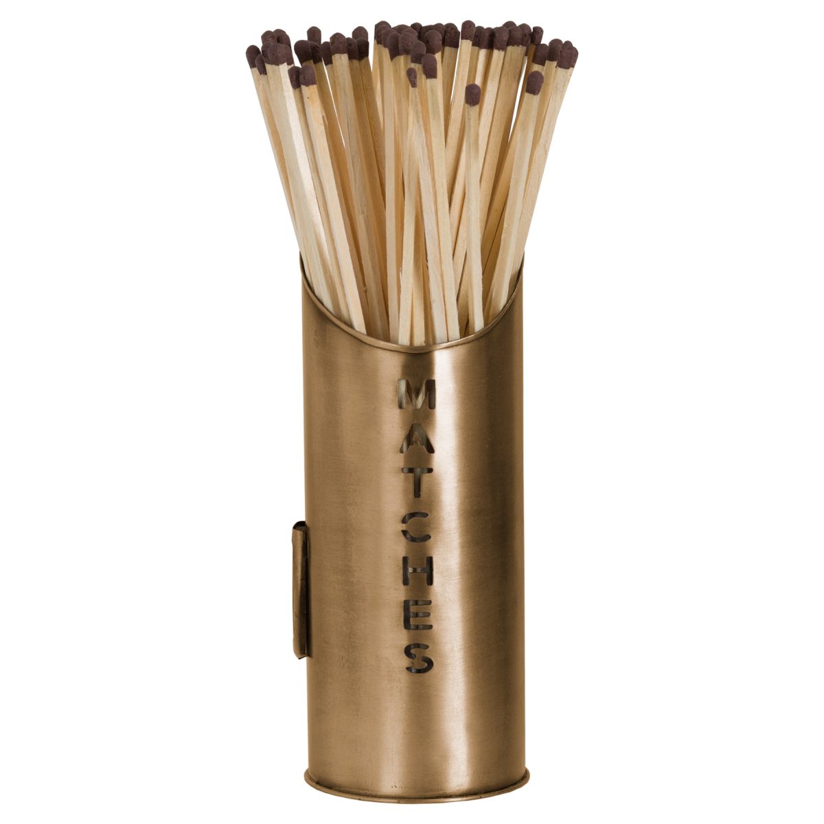Bronze Finish Logs And Kindling Buckets & Matchstick Holder - 32cm x 0cm