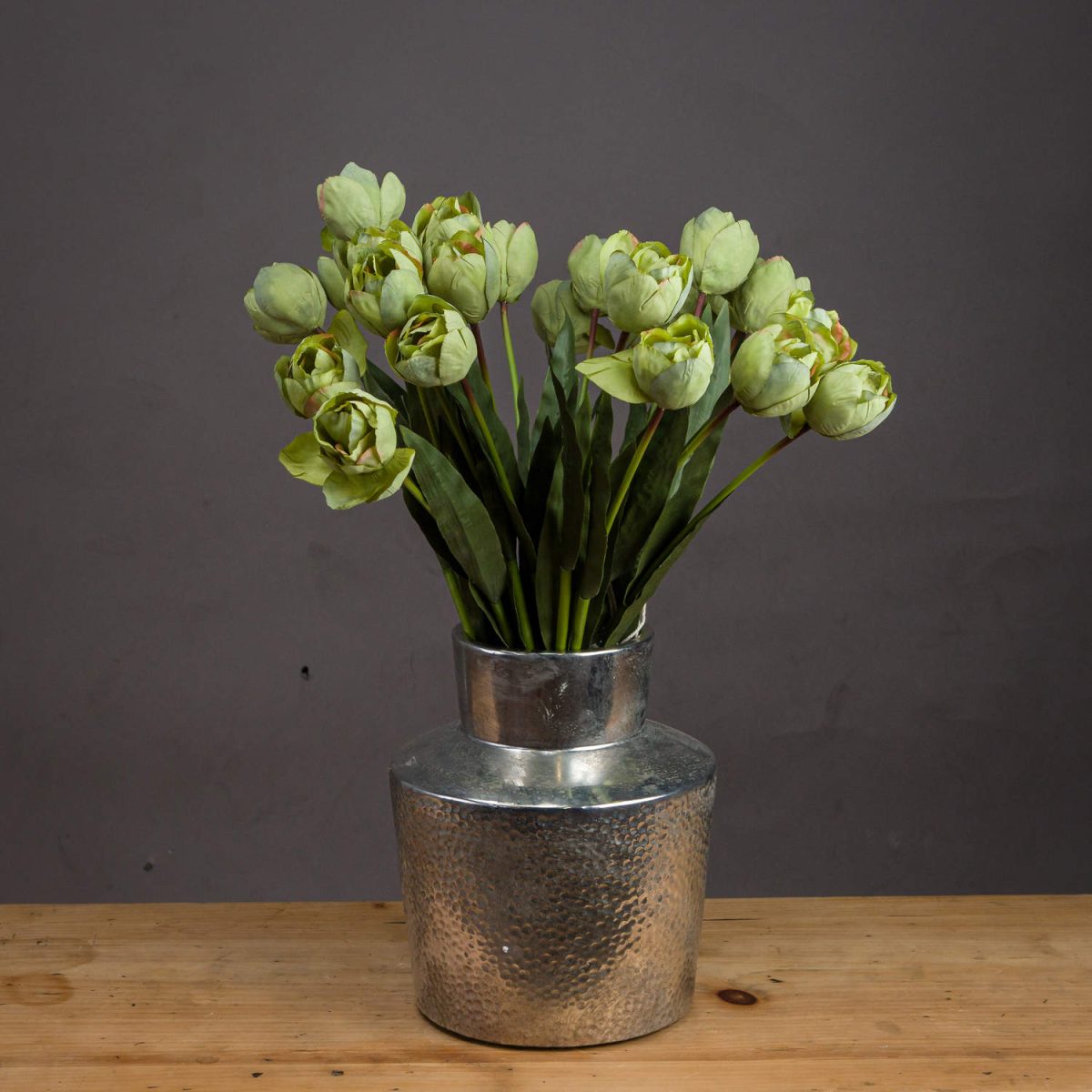 Artificial Tulip, Green - 50cm x 8cm