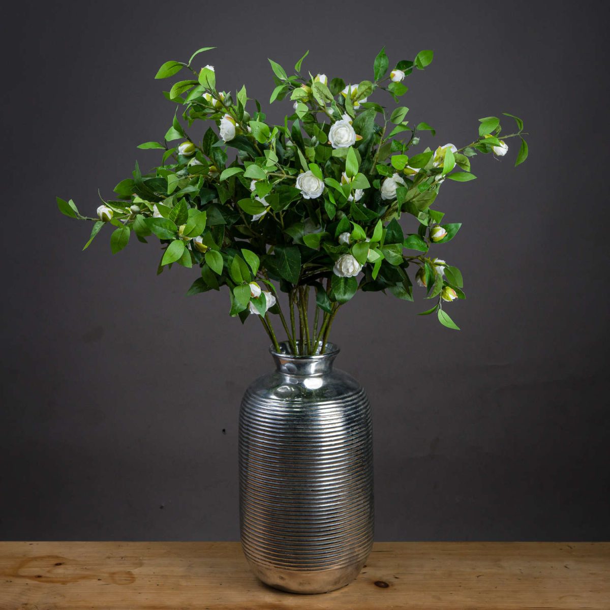 Artificial Gardenia Stem, Cream - 90cm x 45cm
