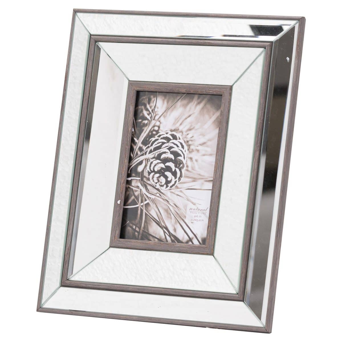 Fodele Mirror And Wood 4 x 6 Frame (29cm x 24cm)
