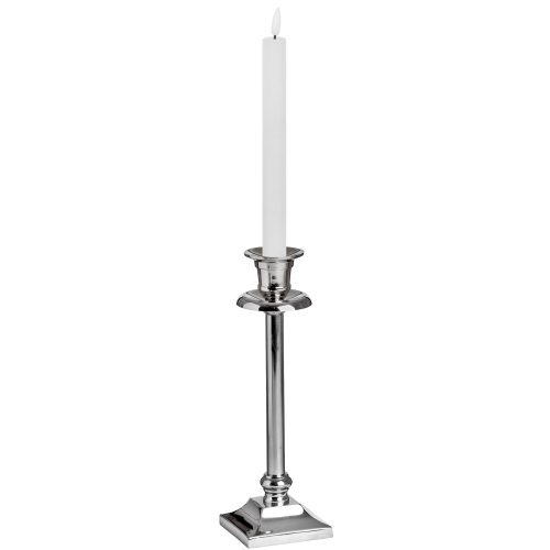 Signature Collection Natural Glow LED Dinner Candles, White - 25cm x 2cm