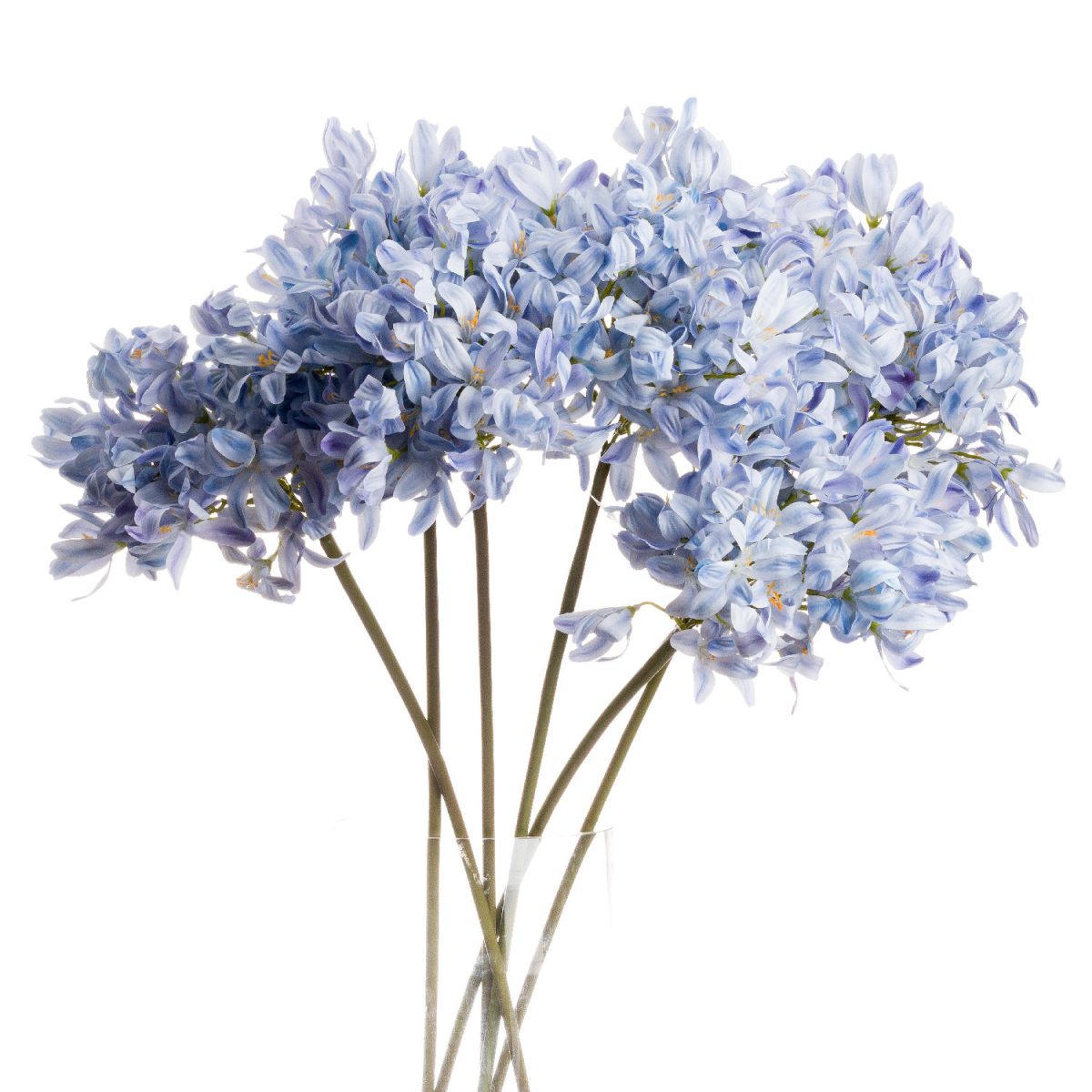 Artificial Agapanthus, Light Blue - 71cm x 24cm