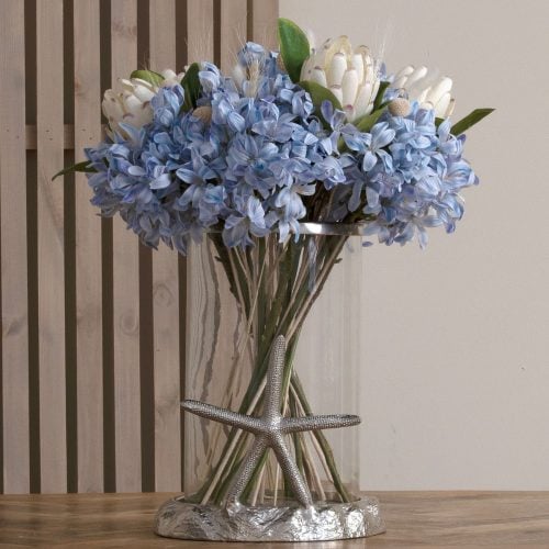 Artificial Agapanthus, Light Blue - 71cm x 24cm
