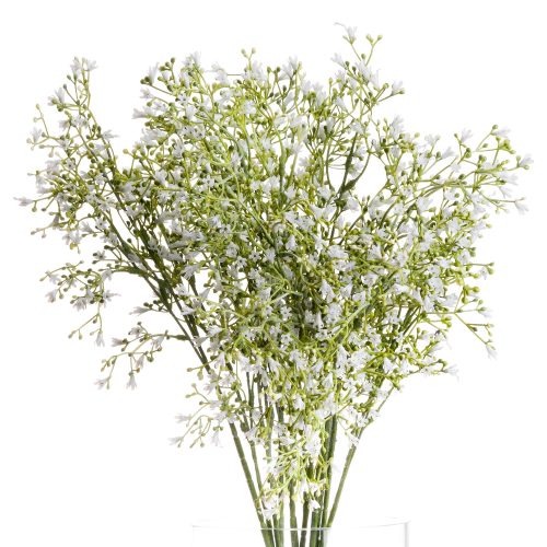 Artificial Gypsophila Spray, White - 72cm x 23cm