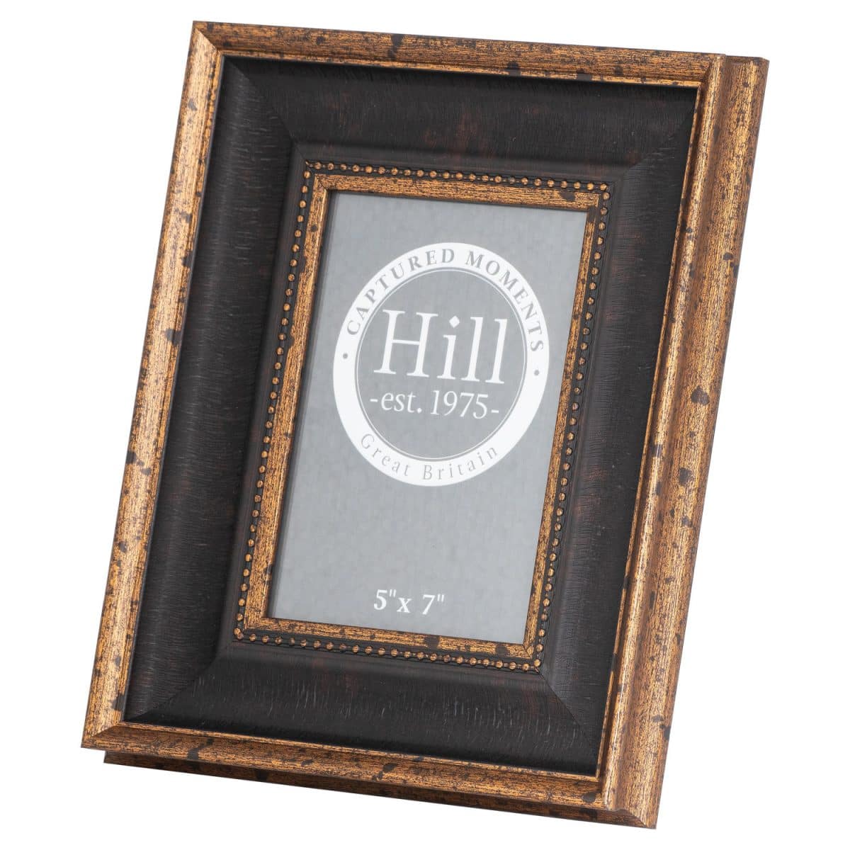 Mantua Antique Black & Gold Beaded 5 x 7 Photo Frame (28cm x 23cm)
