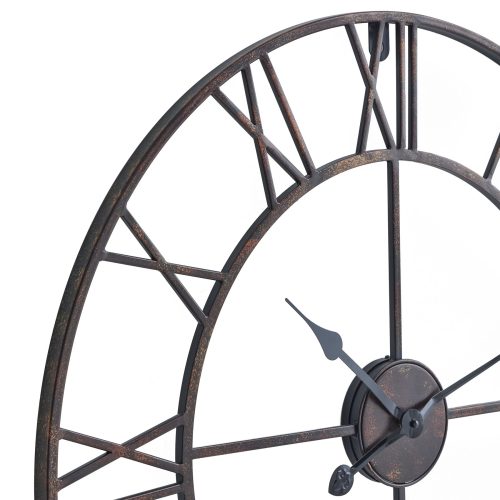 Harris Bronze Skeleton Wall Clock - 70cm x 70cm