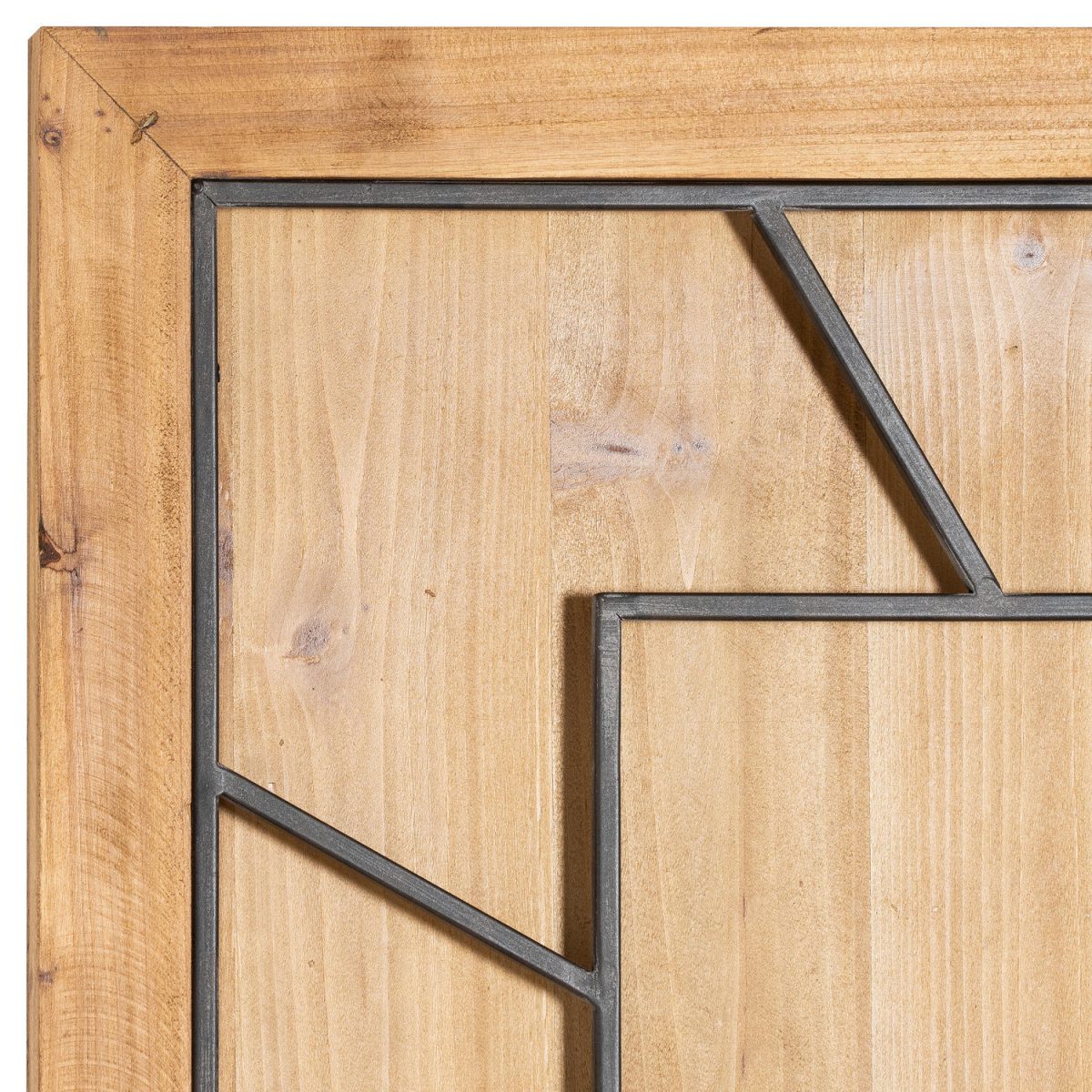 Anza Square Large Wooden Wall Clock