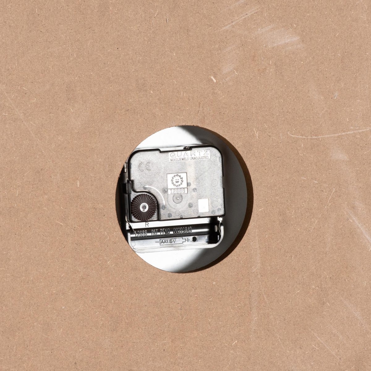 Anza Square Large Wooden Wall Clock
